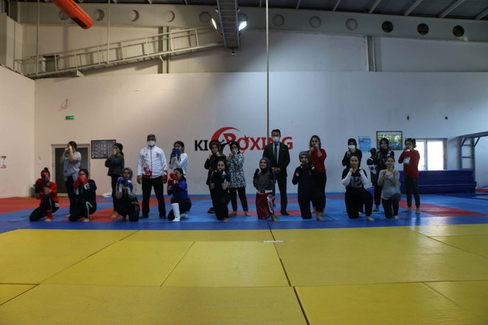 Adıyamanlı kadınlar, şiddete karşı 'kick boks' öğreniyor -10