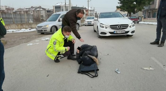 Bursa'da kaza yapan genç kız: Dedeme söylemeyin üzülür