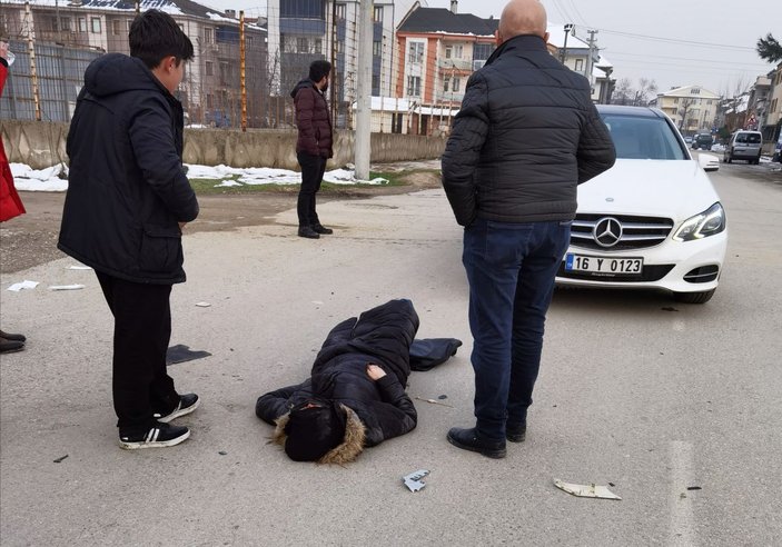 Bursa'da kaza yapan genç kız: Dedeme söylemeyin üzülür