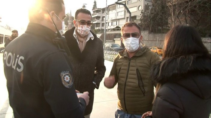 Beşiktaş'ta kısıtlamayı ihlal edenlere ceza kesildi