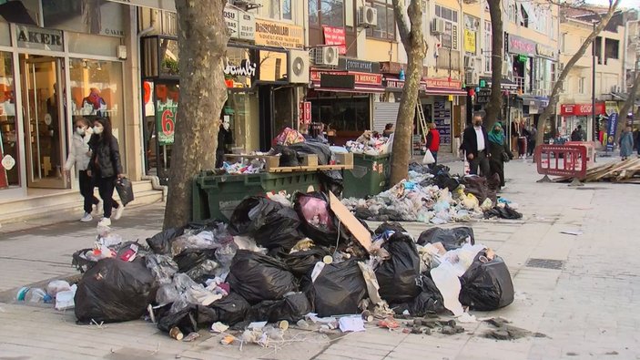 Maltepe'de çöp yığınları artıyor -7