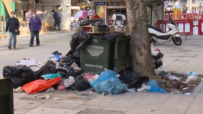 Maltepe'de çöp yığınları artıyor -5