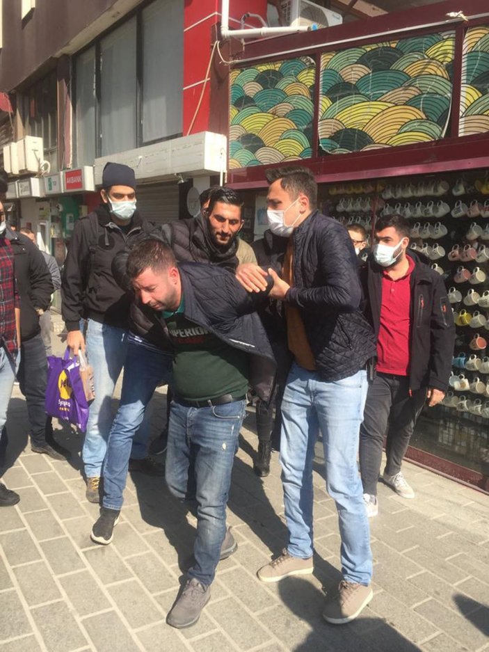 Karaköy'de kapkapççıyı vatandaşlar yakaladı -2