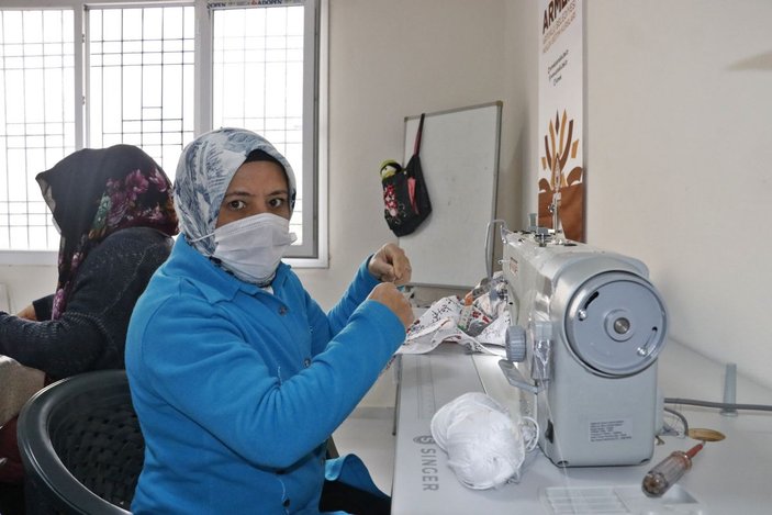 Mardin'de açılan kurslarda 1100 kadın meslek sahibi oldu -6
