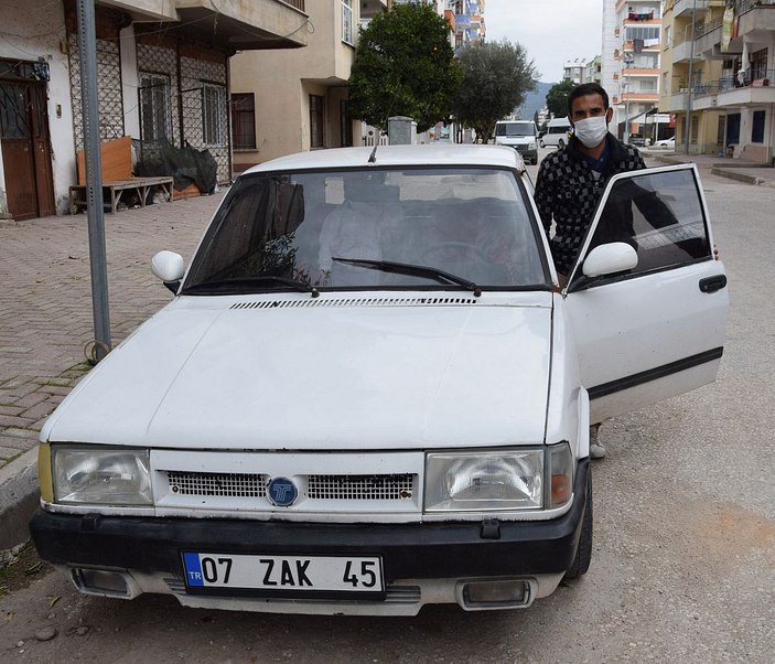 Çalınan otomobilini buldu, 'helal mal geri geldi' dedi -2