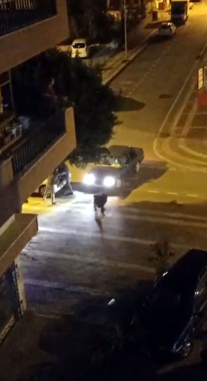 Manavgat'ta silahlı kavga kamerada -2