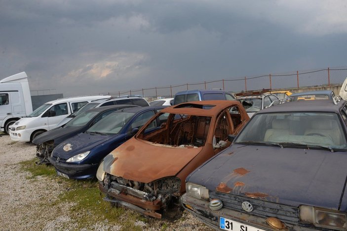 Hatay’da 80 milyon liralık milli servet, yediemin otoparklarında çürümeye terk edildi -8