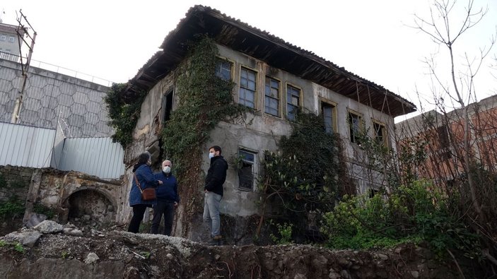 Trabzon'da defineciler tarihi evi talan etti -5