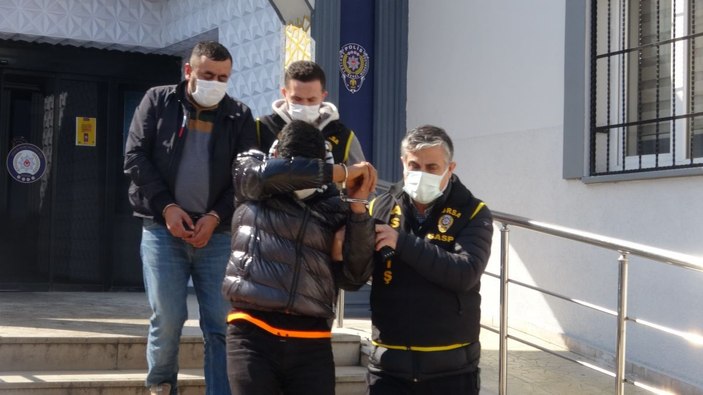 Kız arkadaşını saçından tutup yerde sürükleyen erkek arkadaş ile kardeşi adliyede -2
