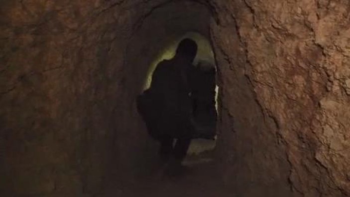 Rasulayn'da PKK'nın okul tüneli imha edildi