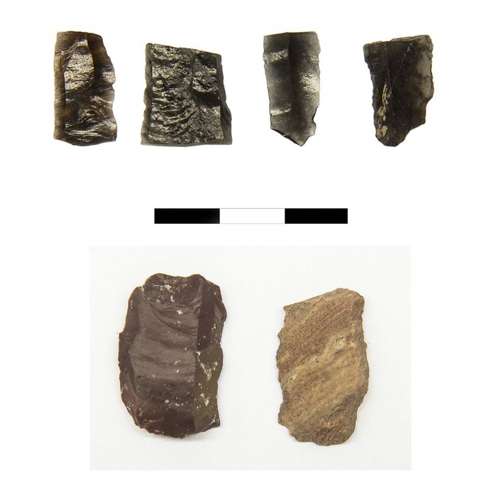 Trabzon’da M.Ö. 11 bin yılına ait ilk insanların kullandığı taş aletler bulundu -1