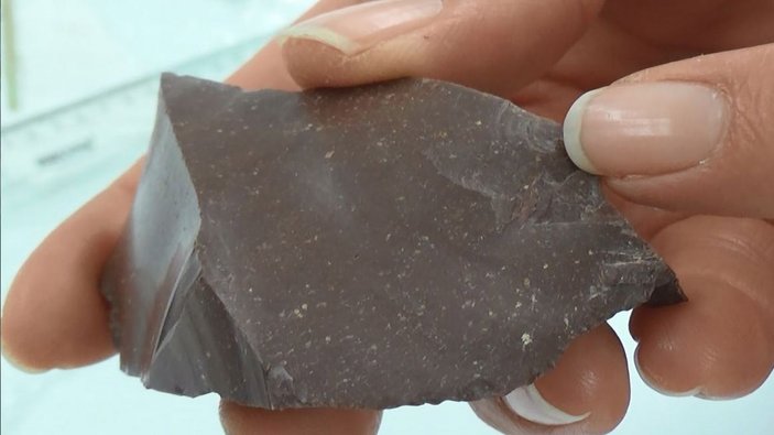 Trabzon’da M.Ö. 11 bin yılına ait ilk insanların kullandığı taş aletler bulundu -7