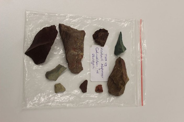 Trabzon’da M.Ö. 11 bin yılına ait ilk insanların kullandığı taş aletler bulundu -4