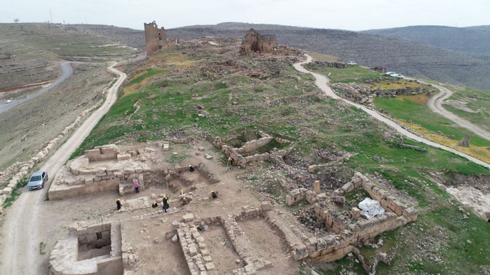 3 bin yıllık Zerzevan Kalesi'nin yönetim merkezi ortaya çıkarılacak -4