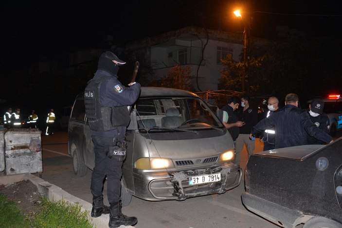 Hatay´da 284 polisle dron destekli asayiş ve trafik uygulaması -4