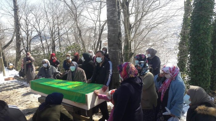 Bursa’daki kazada hayatını kaybeden kaynak ustası toprağa verildi -4