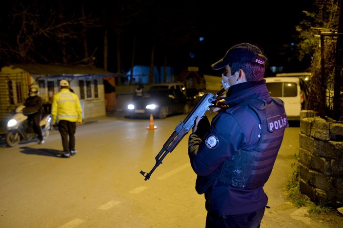 Hatay´da 284 polisle dron destekli asayiş ve trafik uygulaması -1