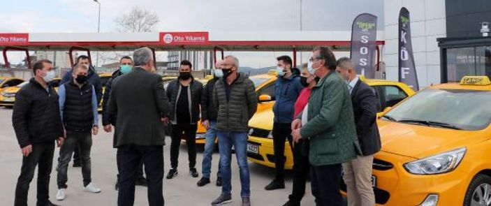 Edirne’de 30 taksici, 10 günlük karantinanın ardından işbaşı yaptı -10