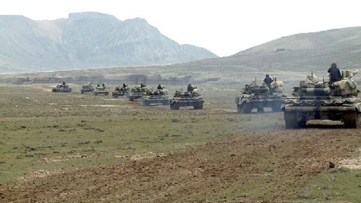 Azerbaycan’dan dev askeri tatbikat -3