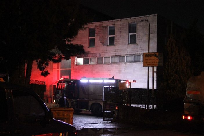 Kocaeli'de süt fabrikasında yangın: 200 güvercin telef oldu