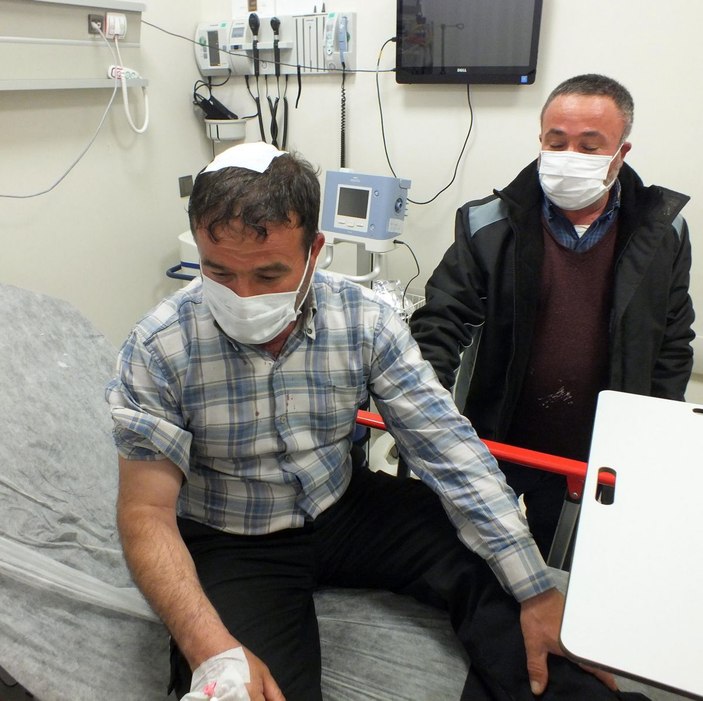 Yozgat'ta ceviz büyüklüğündeki dolu hastanelik etti -1