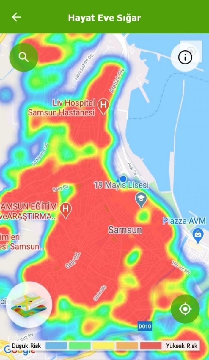 Samsun’da korona olmayan tek yer mezarlıklar -3
