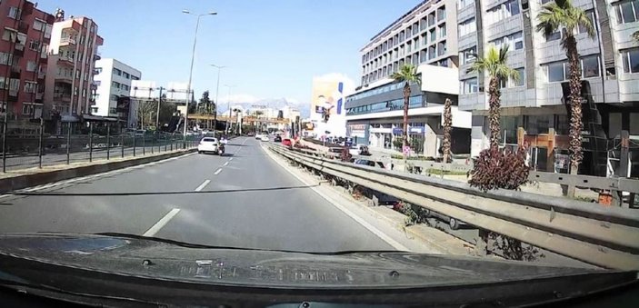 Antalya motosiklet kaza