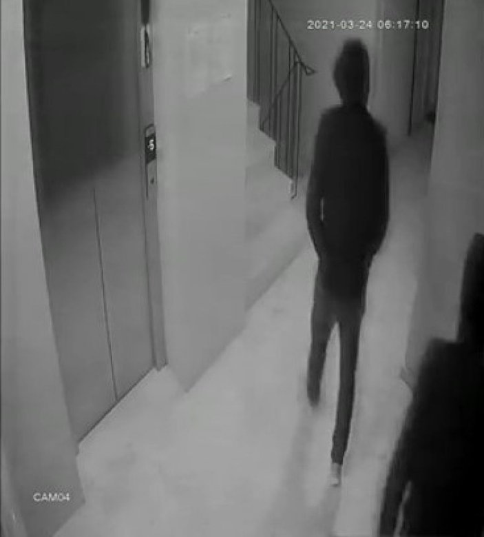 Şişli'de evden hırsızlık yapan şüpheliler kamerada -3