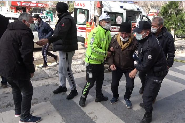 80 yaşındaki koca balkondan düşüp öldü, marketten dönen eşi bayıldı -4