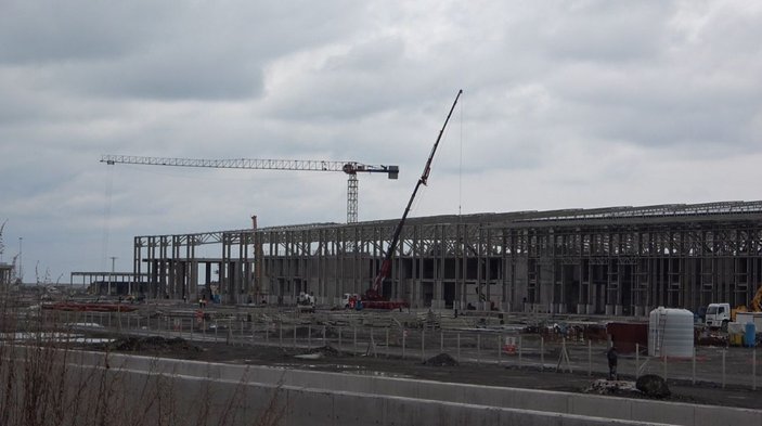 Rize-Artvin Havalimanı inşaatı hız kesmeden devam ediyor -3