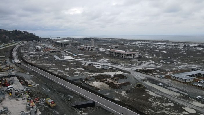 Rize-Artvin Havalimanı inşaatı hız kesmeden devam ediyor -6
