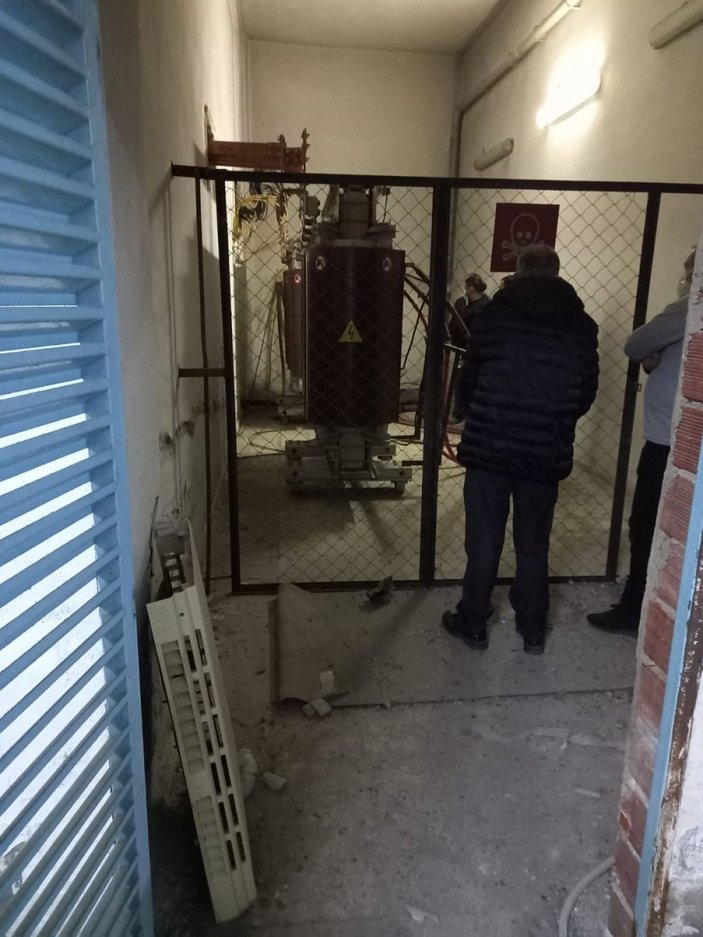 Elazığ'da eski hastaneden kablo çalarken akıma kapıldı
