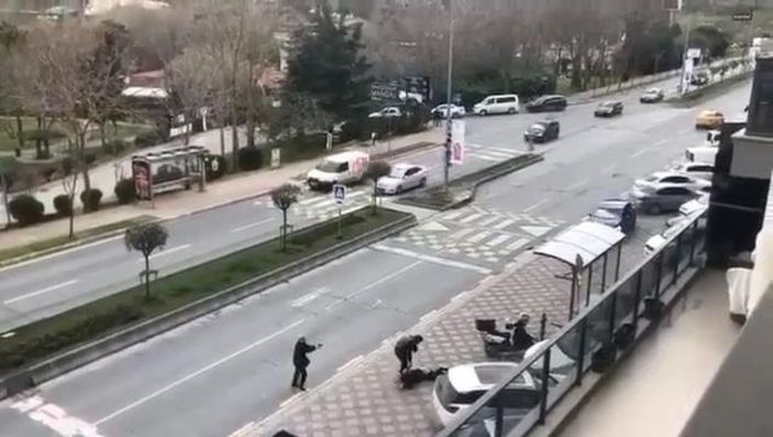 Başakşehir'deki dehşet anları kamerada -4