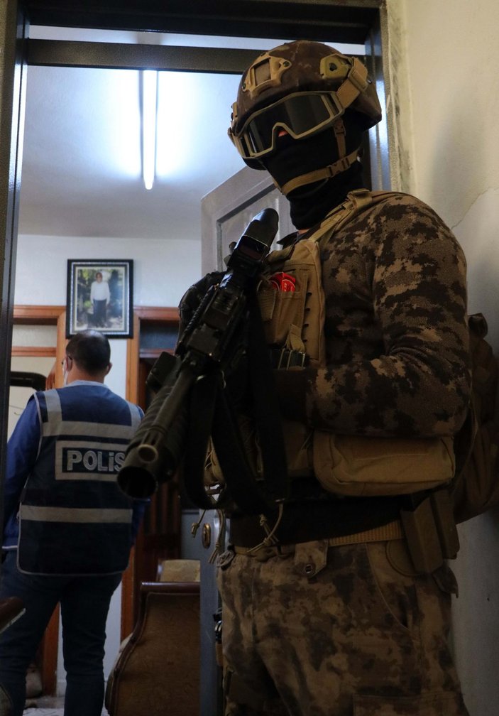 Gaziantep’te, 950 polisle uyuşturucu operasyonu: 29 gözaltı -4