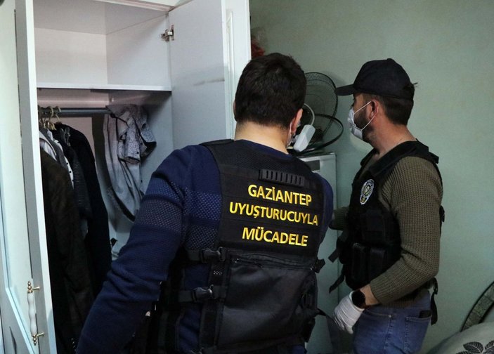 Gaziantep’te, 950 polisle uyuşturucu operasyonu: 29 gözaltı -10