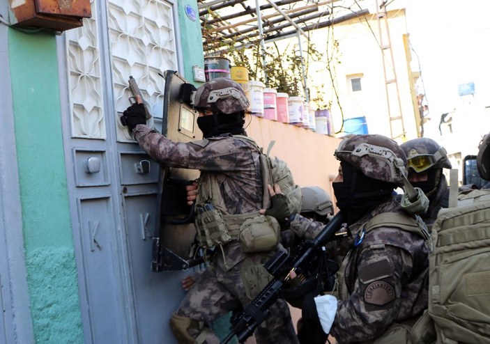 Gaziantep’te, 950 polisle uyuşturucu operasyonu: 29 gözaltı -1