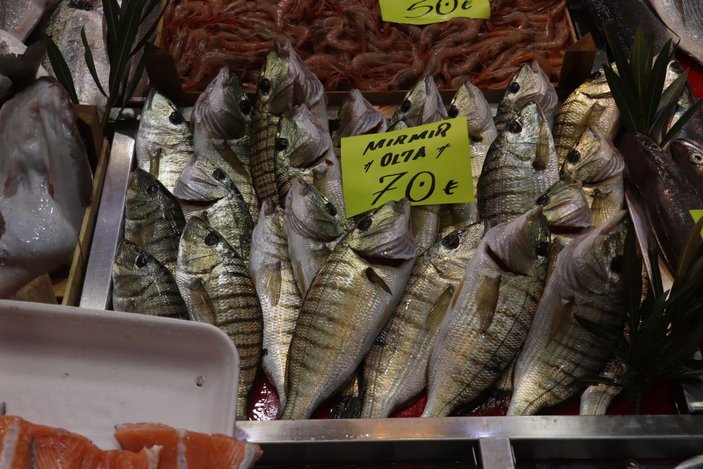 Çanakkale'de etkili olan fırtına balık fiyatlarına olumsuz yansıdı -5