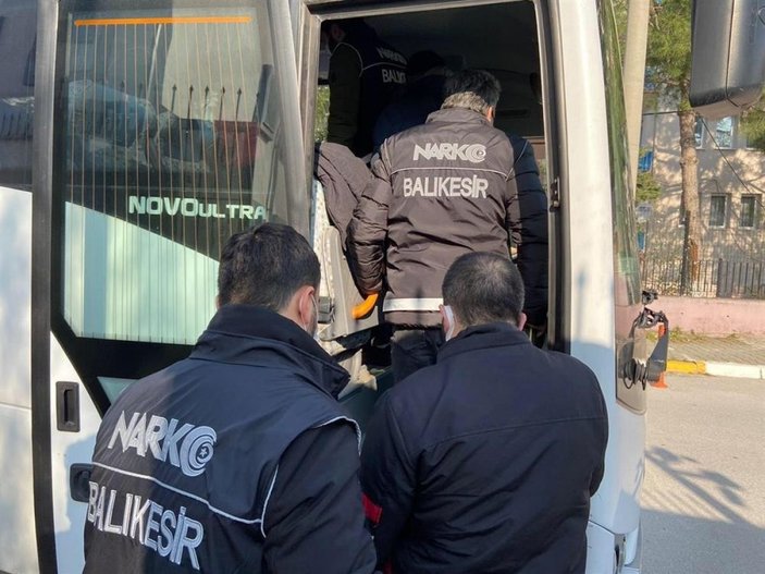 Balıkesir’de uyuşturucu operasyonu: 8 kişi tutuklandı -4