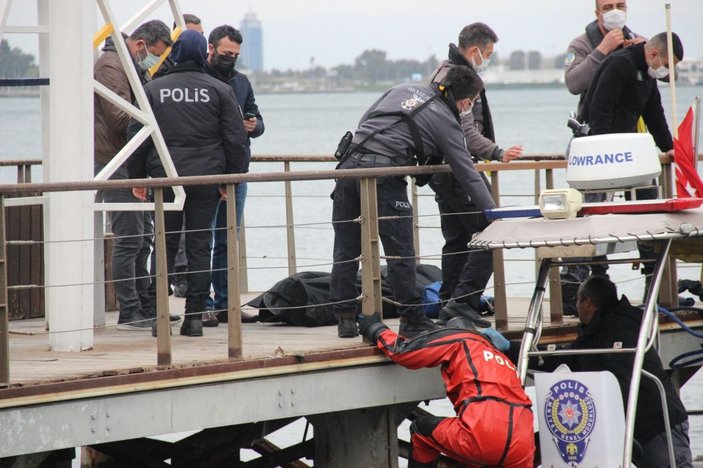 İzmir’de balıkçı oltasına ceset takıldı
