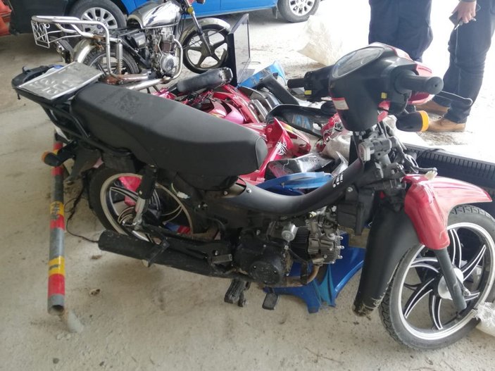 Çanakkale'de motosiklet hırsızlığı şüphelileri yakalandı -4