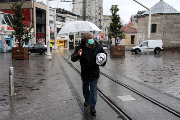 İstanbul'da yağmur etkili oluyor -4