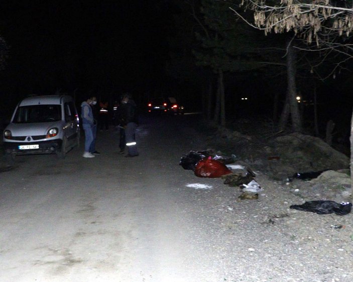 Ankara'da damar yolu açılmış 30 köpek ölüsü bulundu -3