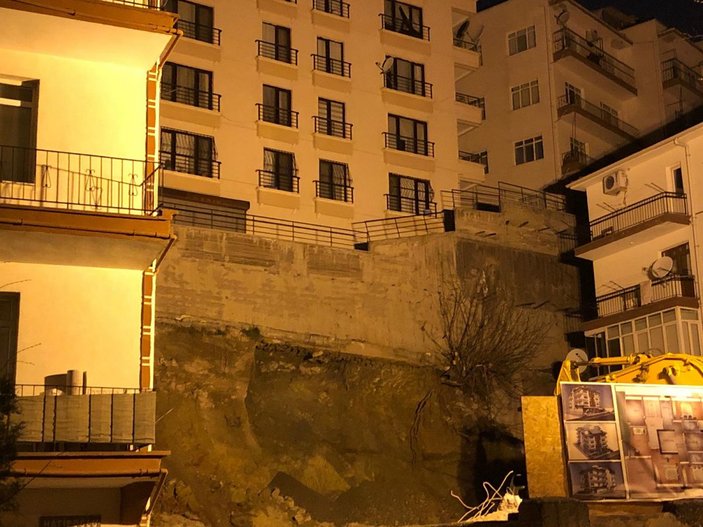 Ankara'da, temeli kayan apartman nedeniyle 15 bina tahliye edildi -4