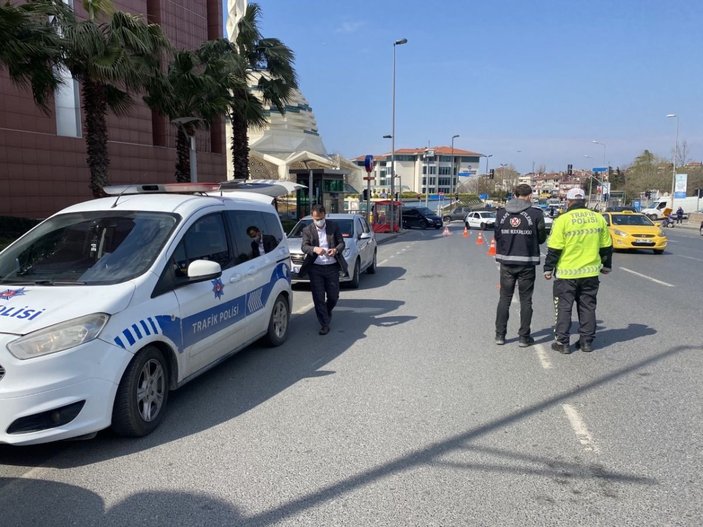 Üsküdar'da drone destekli trafik denetimi -4