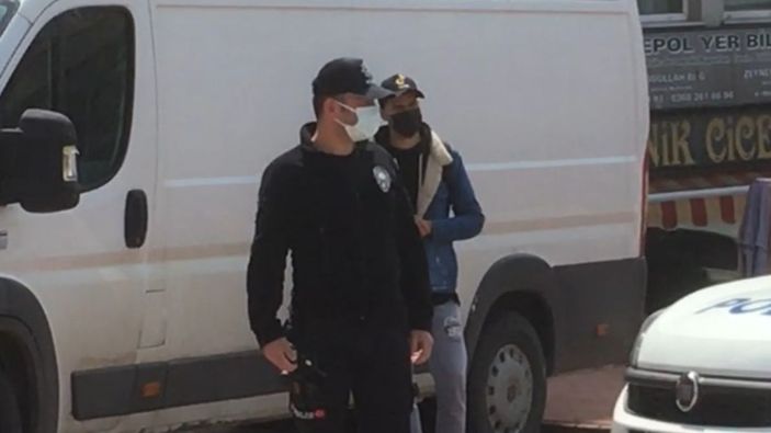 Testi pozitif olan Afgan uyruklu, sokakta yakalandı -1