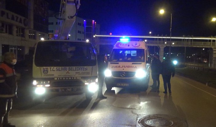 Silivri'de belediye görevlisi bıçaklanarak yaralandı -3