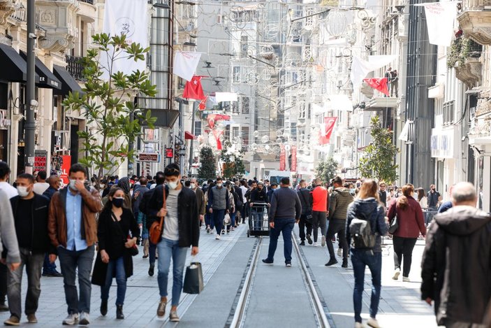 Fotoğraflar// Taksim'de yoğunluk -9