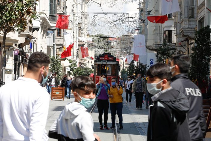 Fotoğraflar// Taksim'de yoğunluk -5