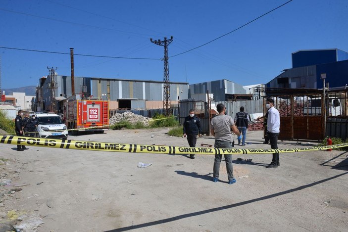 Hurdacı dükkanında oksijen tüpü patladı: 1 ölü -3