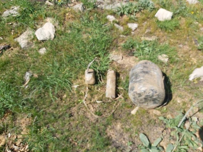 Bitlis kırsalında EYP ve top mühimmatı ele geçirildi -1
